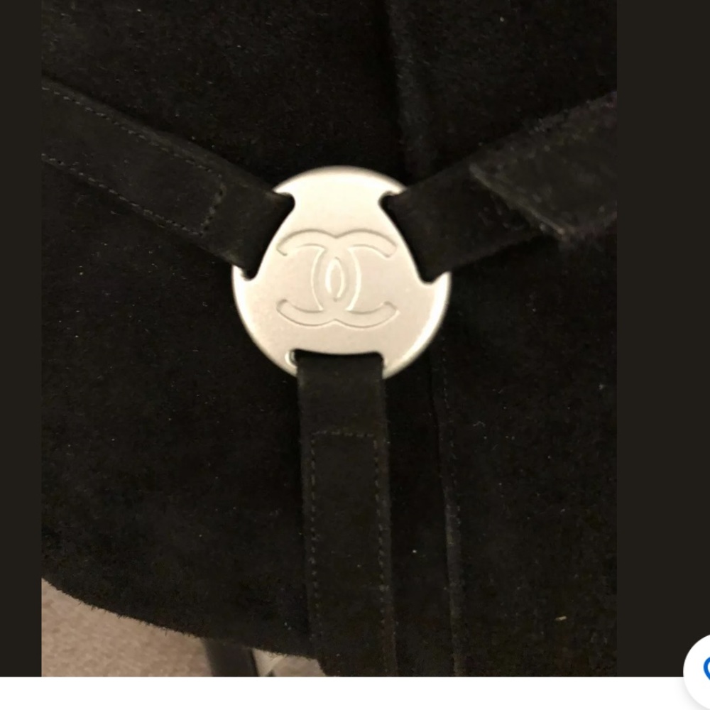 Chanel Suede Harness Ankle Boots - Picture 5 of 8